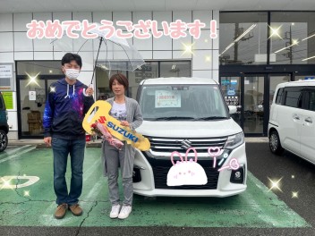 Y様、ソリオのご納車おめでとうございます！