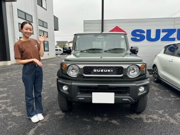 ジムニーシエラご納車させていただきました！