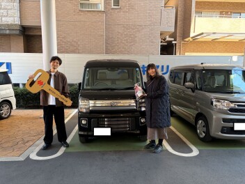 ――エブリイワゴン　納車しました！！