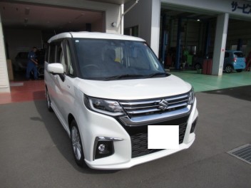 ソリオハイブリッド　納車式です！