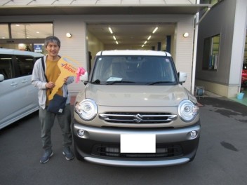 クロスビー納車です。
