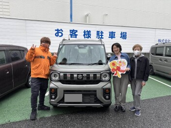 ☆スペーシアギアご納車させて頂きました☆