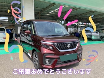 ソリオご納車おめでとうございます！