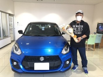 Ｍ様、スイフトスポーツご納車おめでとうございます！