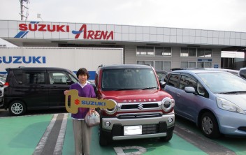 ハスラーご納車させて頂きました！