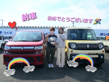 ご納車おめでとうございます！！！