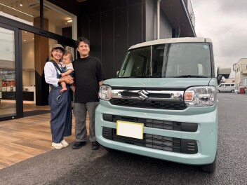 スペーシアHYBRID　ご納車おめでとうございます‼