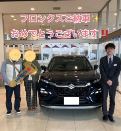 Ｏ様 フロンクス ご納車㊗