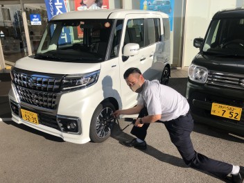 愛車無料点検　６月から９月末まで実施中　(^^♪