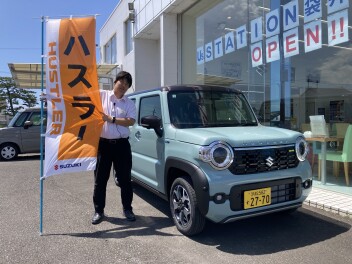 新型ハスラー試乗できます！！