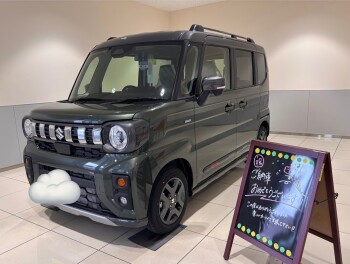 スペーシアギア納車させていただきました！