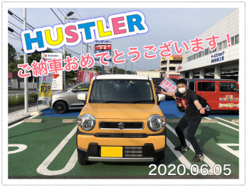 大切にしたい！新型ハスラーをご納車♪