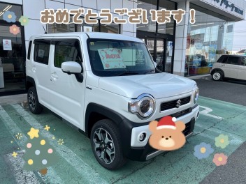 N様、ハスラーのご納車おめでとうございます！