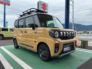 元当社試乗車のスペーシアギアが入庫しました＼(^o^)／