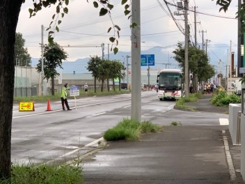 北海道マラソンが開催してました