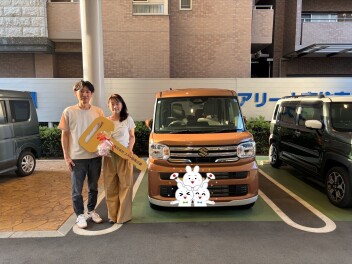 ――スペーシア　納車しました！！