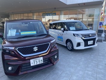 新型ソリオ・バンディットの試乗車をご用意しています