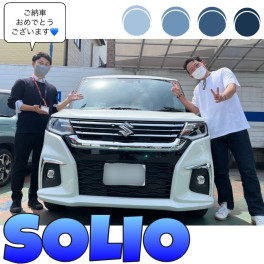 新車ソリオ！！ご納車式です！！