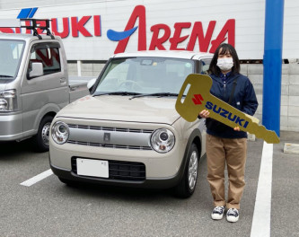 ラパン　ご納車おめでとうございます