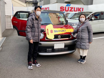 クロスビー ご納車おめでとうございます！