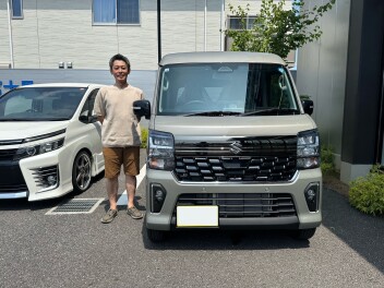 エブリィワゴン　ご納車させていただきました！