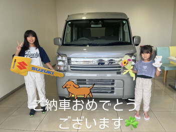 モスグレーメタリックのエブリイ(^^♪