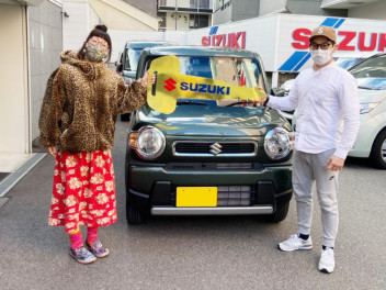 ハスラー　ご納車おめでとうございます