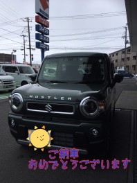 新型ハスラーご納車致しました！！