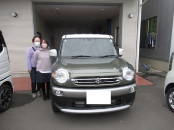 クロスビ－　納車式です！！