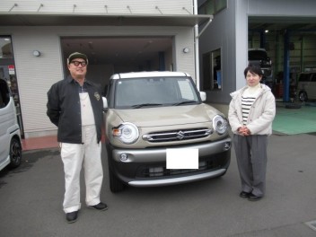 クロスビー　納車式です！