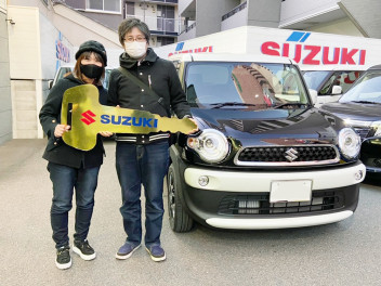 クロスビー ご納車おめでとうございます