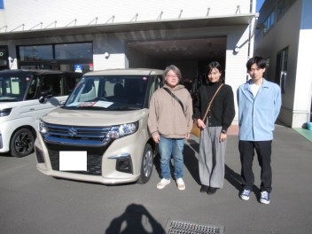 ソリオ　納車式です！