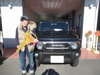 ジムニー納車です。