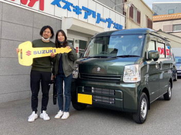 エブリイ ご納車ありがとうございます