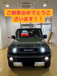 ジムニーシエラご納車おめでとうございます！！