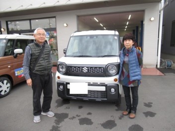 スペ－シアギア　納車式です！