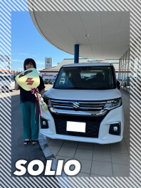 ご納車おめでとうございます！【ソリオ】