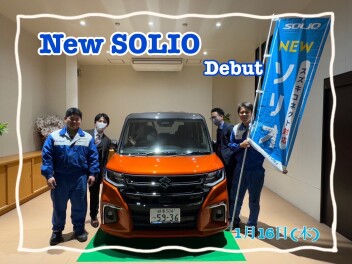 新型ソリオ発表