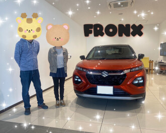 アリーナ広　新型フロンクス　第１号　ご納車！！