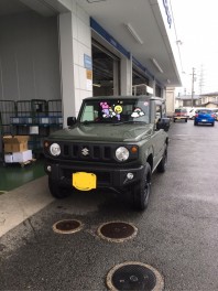 Ｈ様ジムニーのご納車おめでとうございます!(^^)!