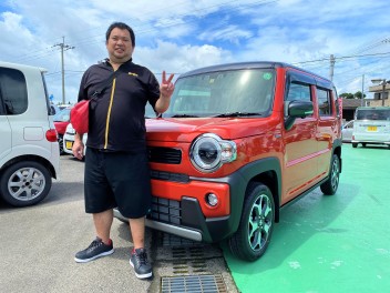 新型ハスラーの納車です！