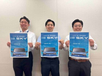スズキの軽EV「ｅ-ＳＫＹ」！！