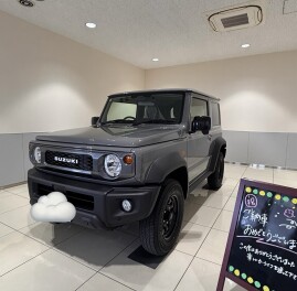 ジムニーシエラ納車させていただきました！