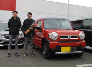 ★ご納車御礼★新型ハスラーをご納車しました！