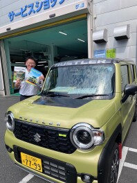 試乗車のハスラーをドレスアップしました！