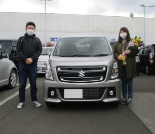 ☆ご納車御礼☆ワゴンＲスティングレーをご納車しました！