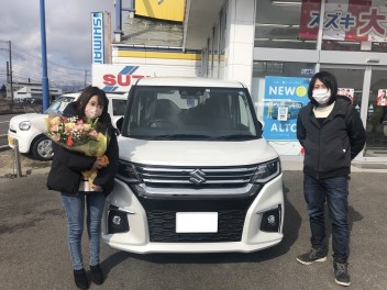 ソリオご納車おめでとうございます！