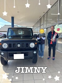ご納車おめでとうございます☆【ジムニー】
