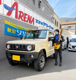 ジムニー　ご納車おめでとうございます
