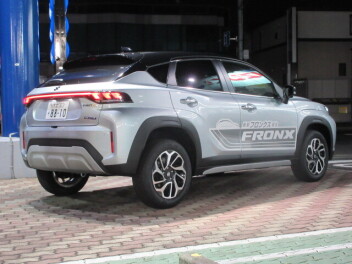 新型フロンクスご試乗ありがとうございます！